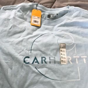 Carhartt 16/18 ladies Tee New with tags blue